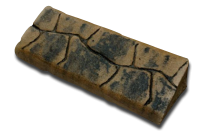 Landscape Curbing - Custom Stamped Curbing - Flagstone
