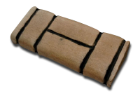Landscape Curbing - Custom Stamped Curbing - Basketweave